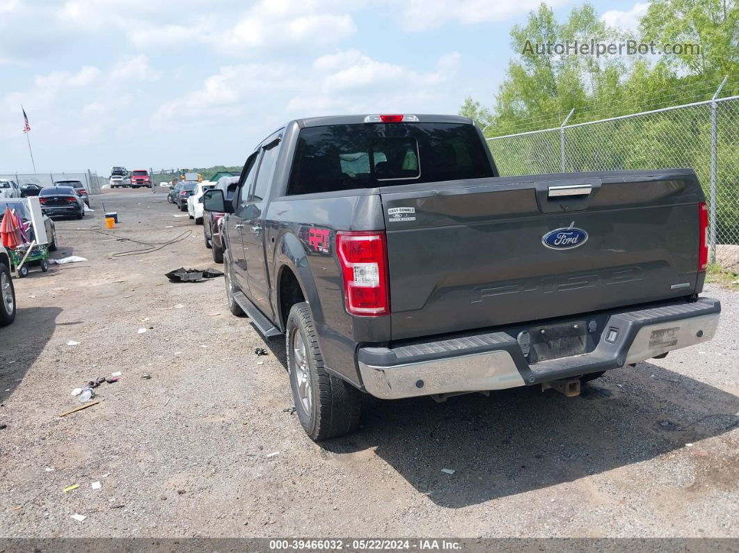 2018 Ford F-150 Xlt Gray vin: 1FTEW1EG2JKD13329