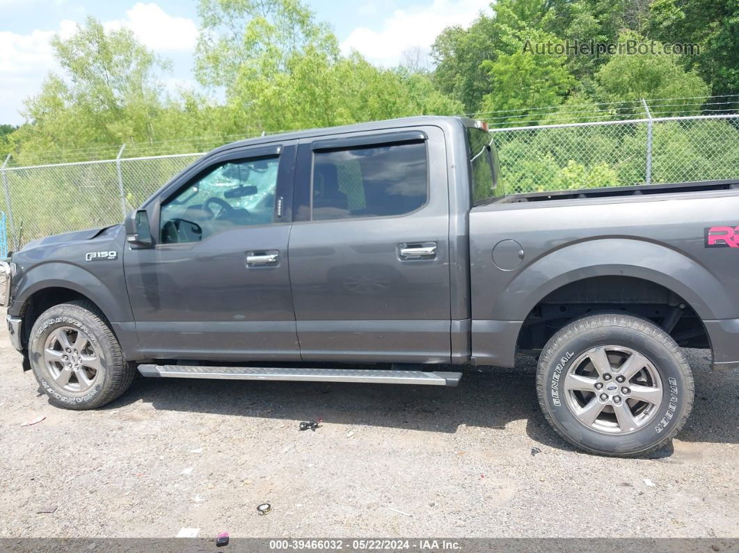 2018 Ford F-150 Xlt Gray vin: 1FTEW1EG2JKD13329