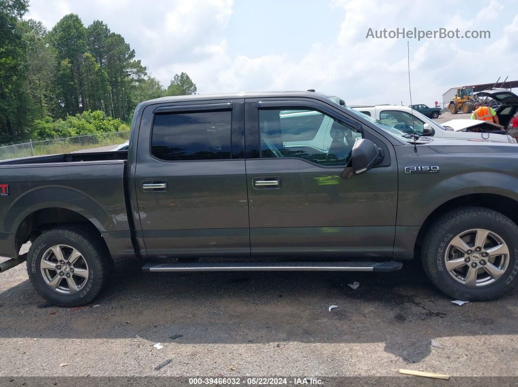 2018 Ford F-150 Xlt Gray vin: 1FTEW1EG2JKD13329