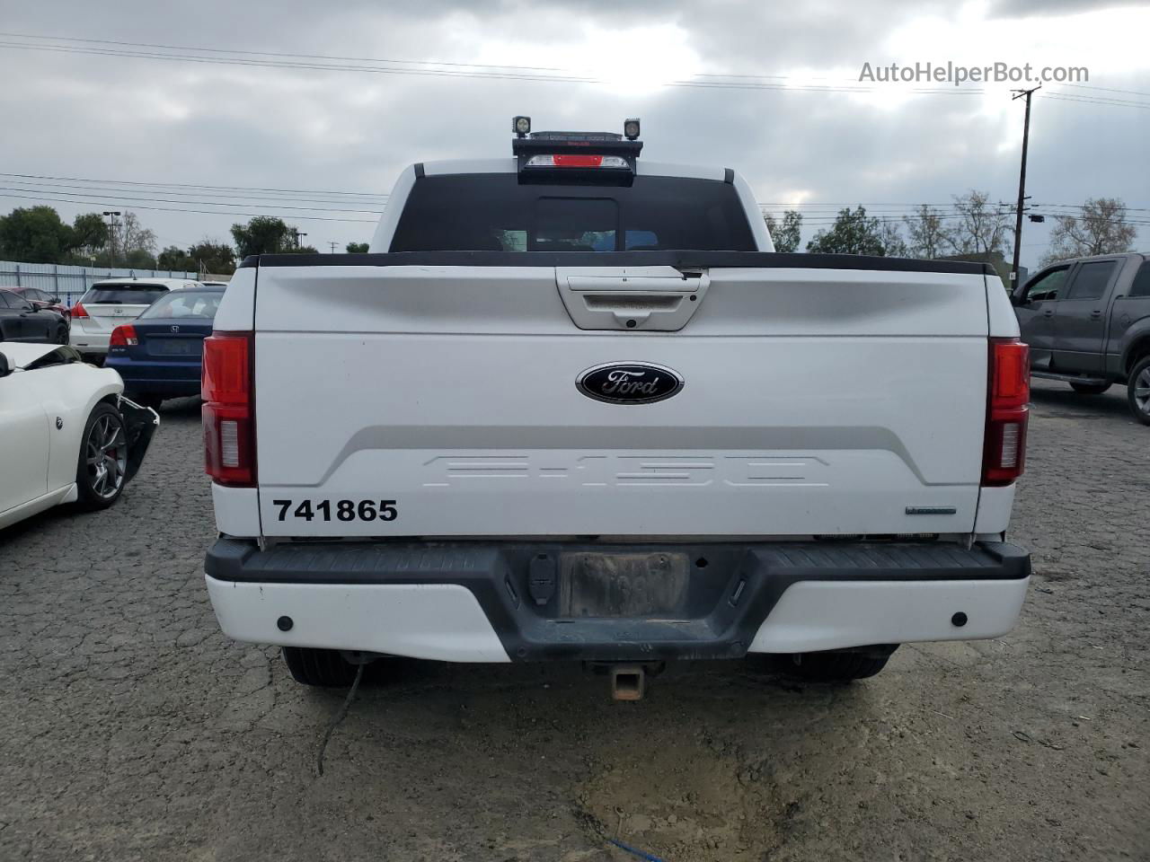 2018 Ford F150 Supercrew Белый vin: 1FTEW1EG2JKD91058