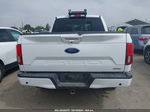 2018 Ford F-150 Lariat White vin: 1FTEW1EG2JKD91058