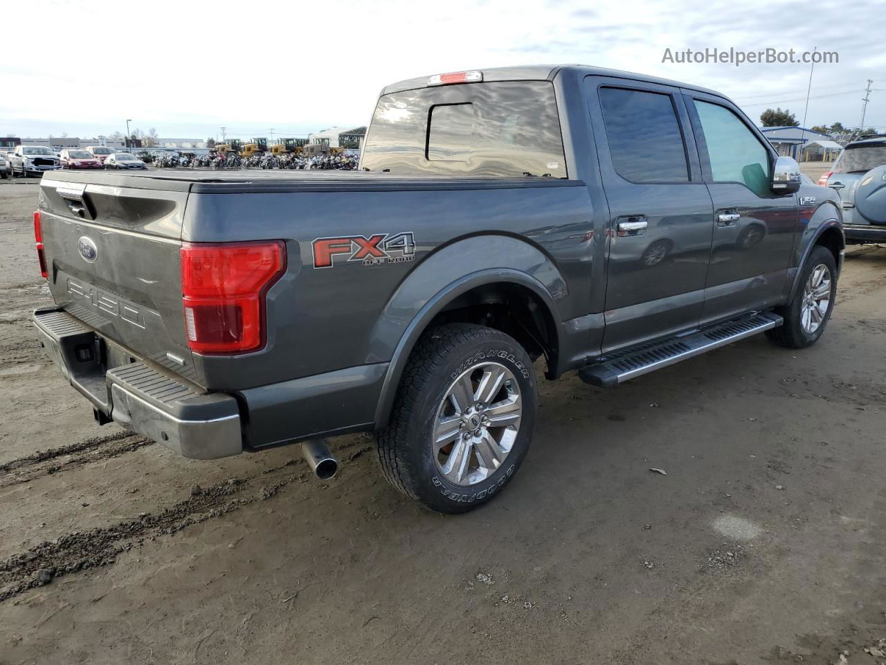 2018 Ford F150 Supercrew Серый vin: 1FTEW1EG2JKE31459