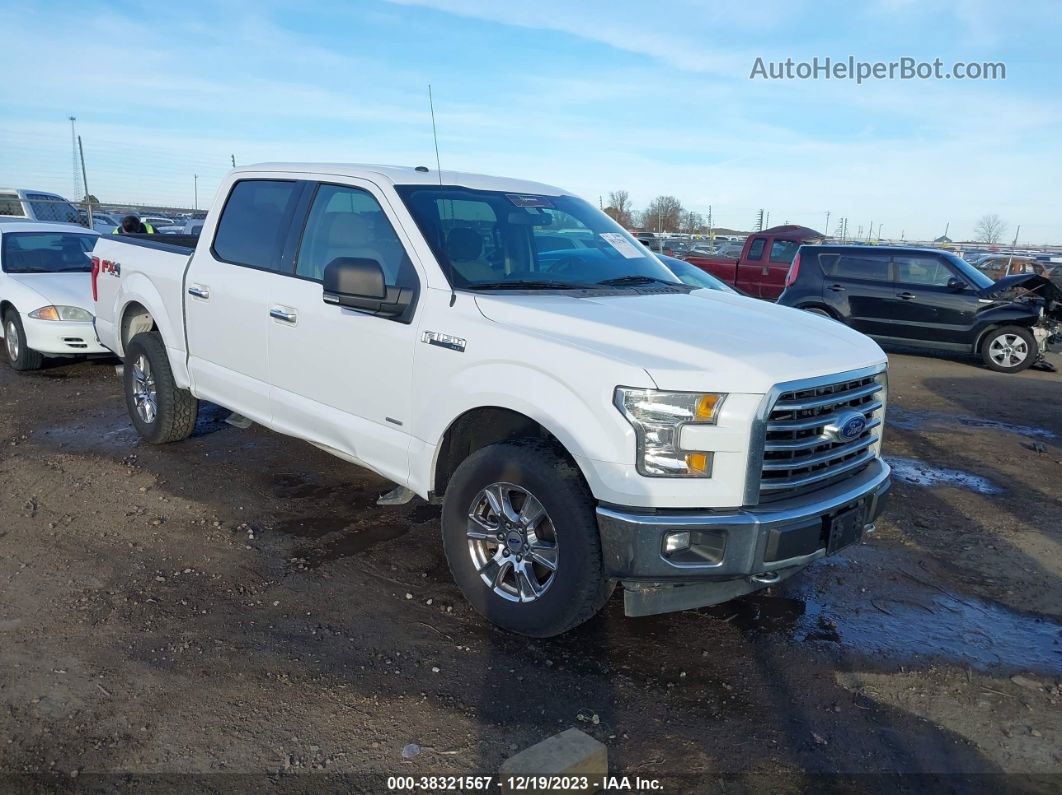 2017 Ford F-150 Xlt White vin: 1FTEW1EG3HKD30389