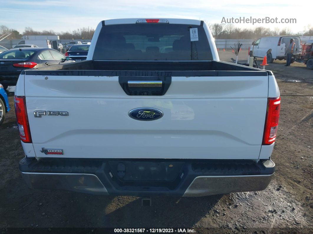 2017 Ford F-150 Xlt White vin: 1FTEW1EG3HKD30389