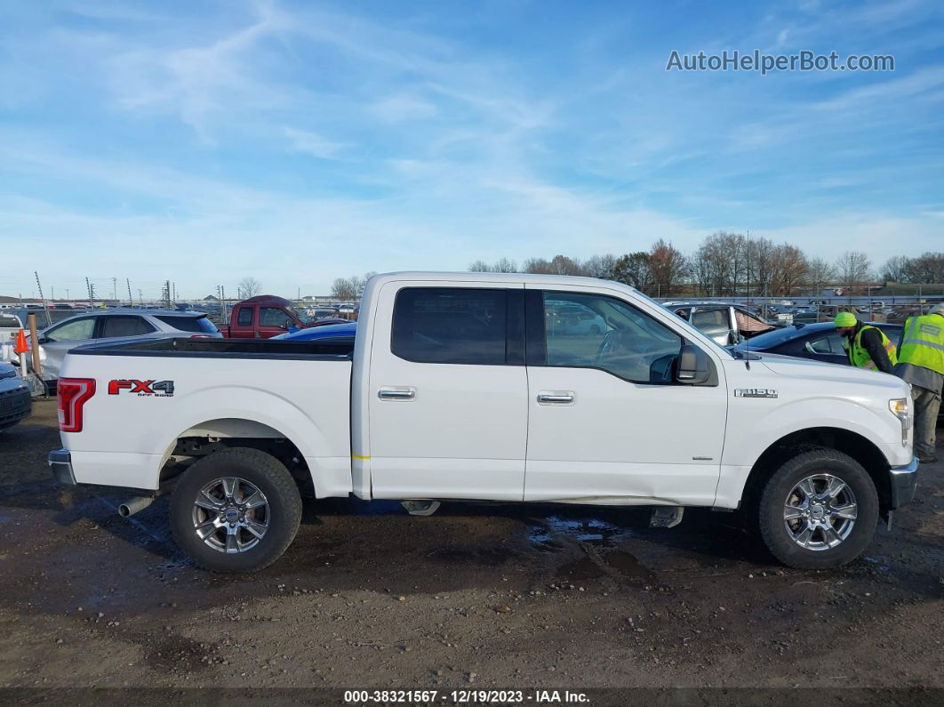 2017 Ford F-150 Xlt White vin: 1FTEW1EG3HKD30389