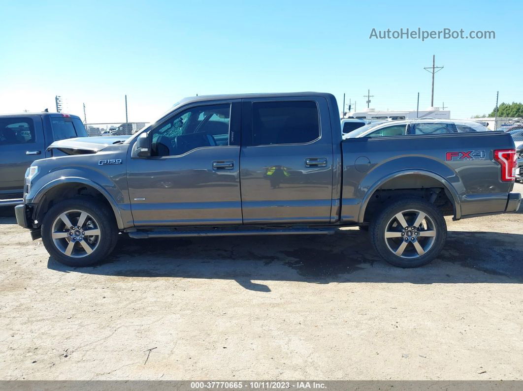 2017 Ford F-150 Xlt Gray vin: 1FTEW1EG3HKD31347