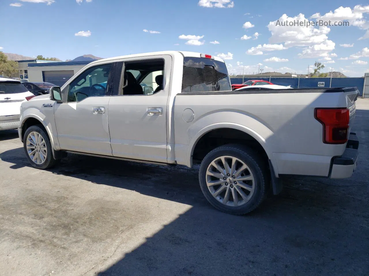 2018 Ford F150 Supercrew White vin: 1FTEW1EG3JFA72129