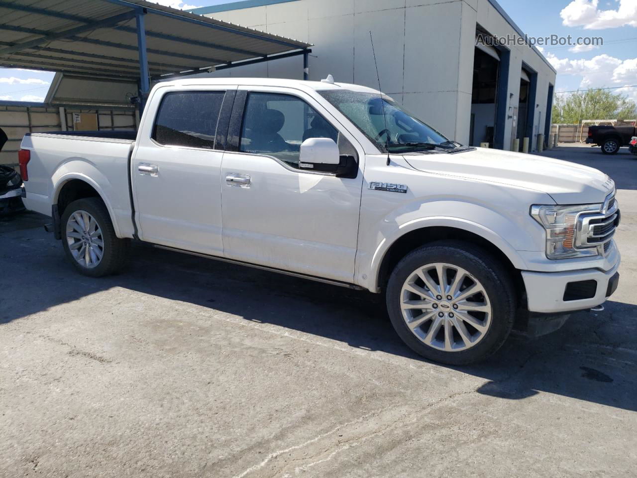 2018 Ford F150 Supercrew White vin: 1FTEW1EG3JFA72129