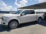 2018 Ford F150 Supercrew White vin: 1FTEW1EG3JFA72129