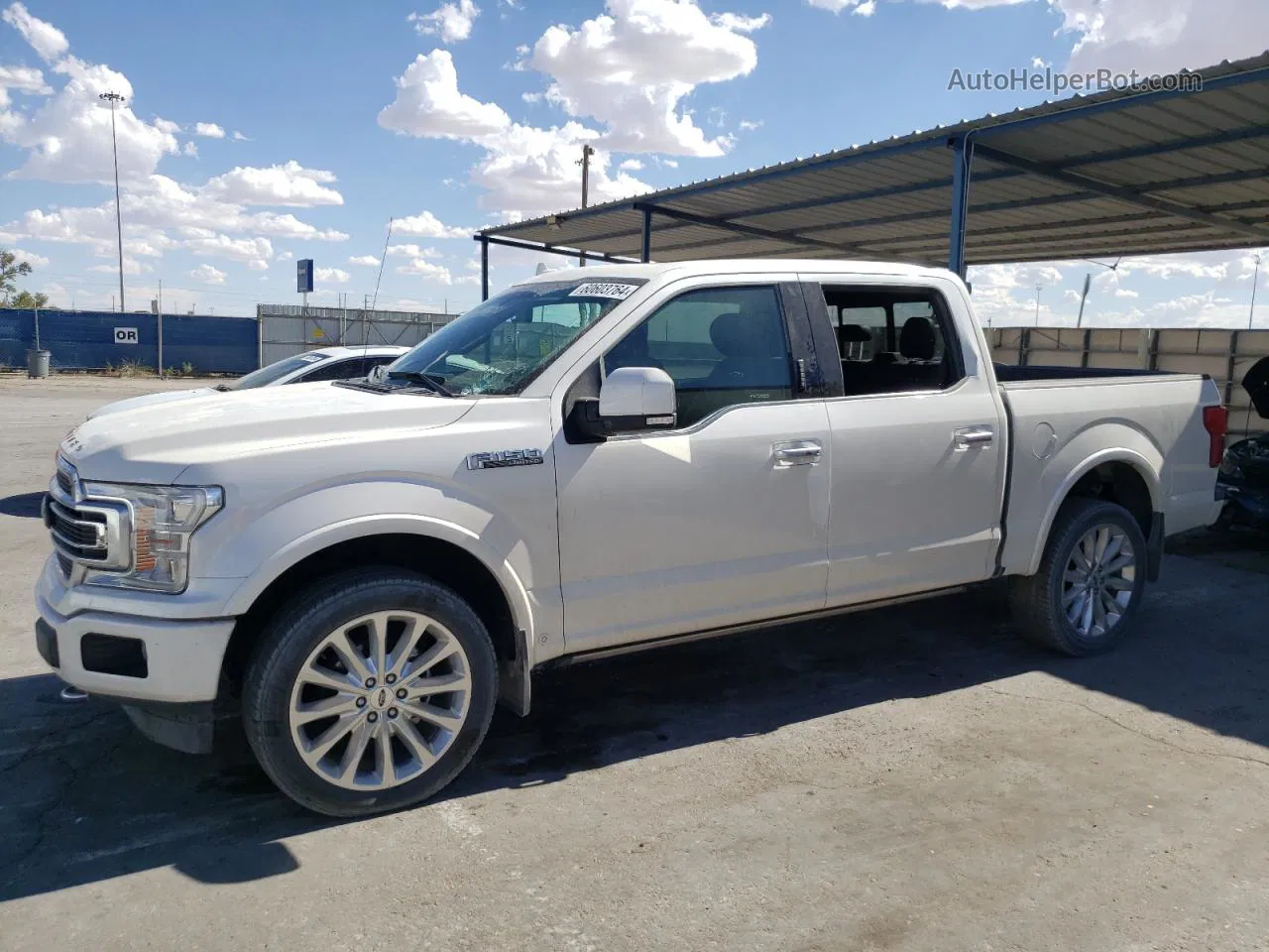 2018 Ford F150 Supercrew White vin: 1FTEW1EG3JFA72129