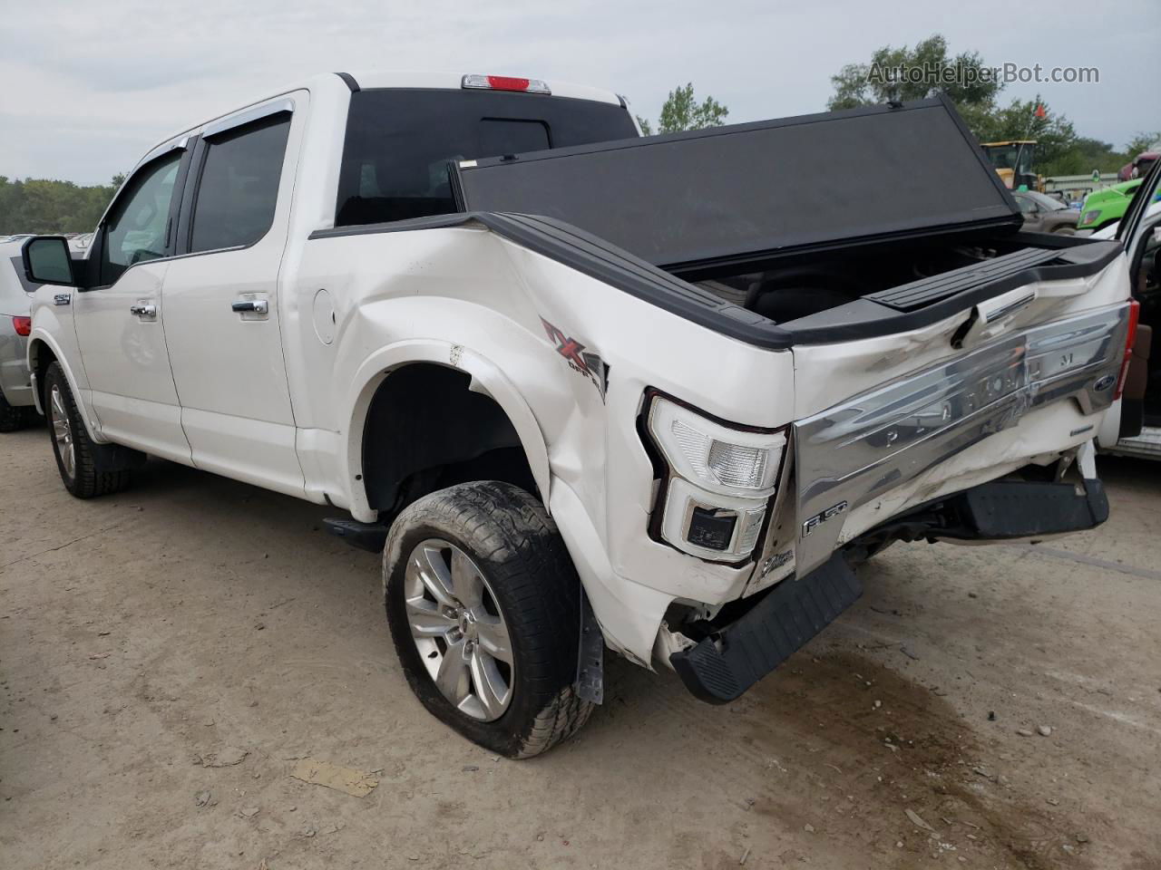 2018 Ford F150 Supercrew White vin: 1FTEW1EG3JFB41000