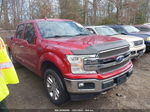 2018 Ford F-150 King Ranch Красный vin: 1FTEW1EG3JFD66355