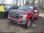 2018 Ford F-150 King Ranch Red vin: 1FTEW1EG3JFD66355