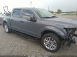 2018 Ford F-150 Xl/xlt/lariat Gray vin: 1FTEW1EG3JFE42107