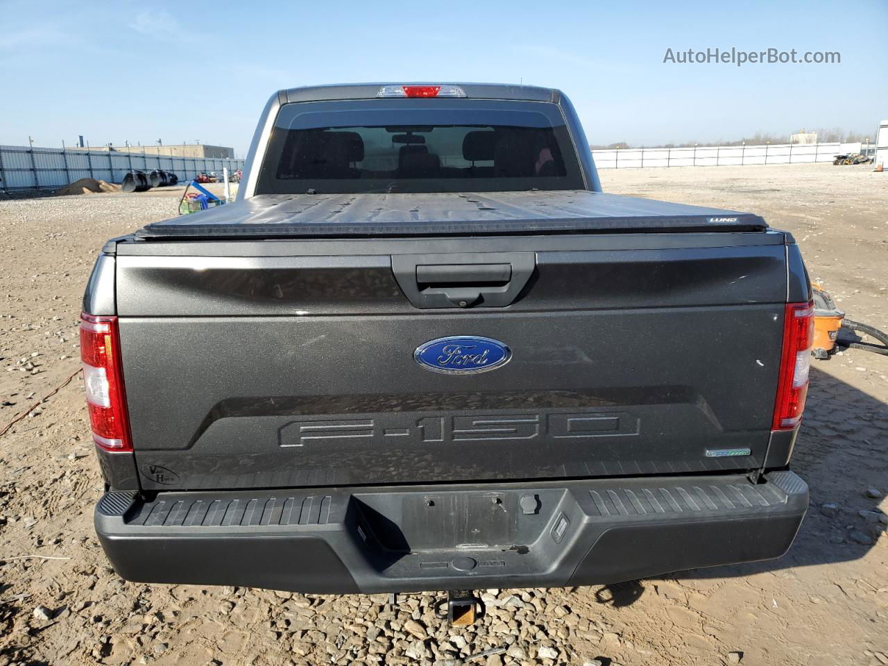 2018 Ford F150 Supercrew Gray vin: 1FTEW1EG3JKC77697