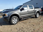 2018 Ford F150 Supercrew Gray vin: 1FTEW1EG3JKC77697