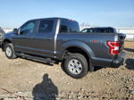 2018 Ford F150 Supercrew Gray vin: 1FTEW1EG3JKC77697