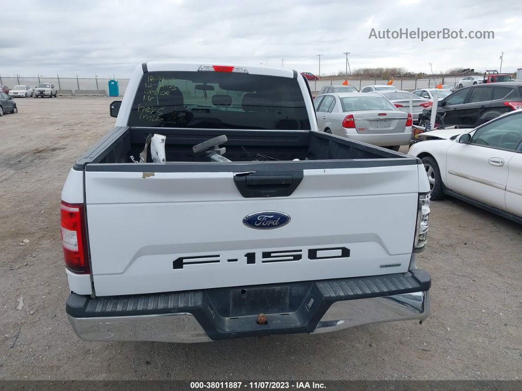 2018 Ford F-150 Xlt White vin: 1FTEW1EG3JKE15710