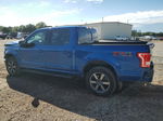 2017 Ford F150 Supercrew Blue vin: 1FTEW1EG4HFB18545