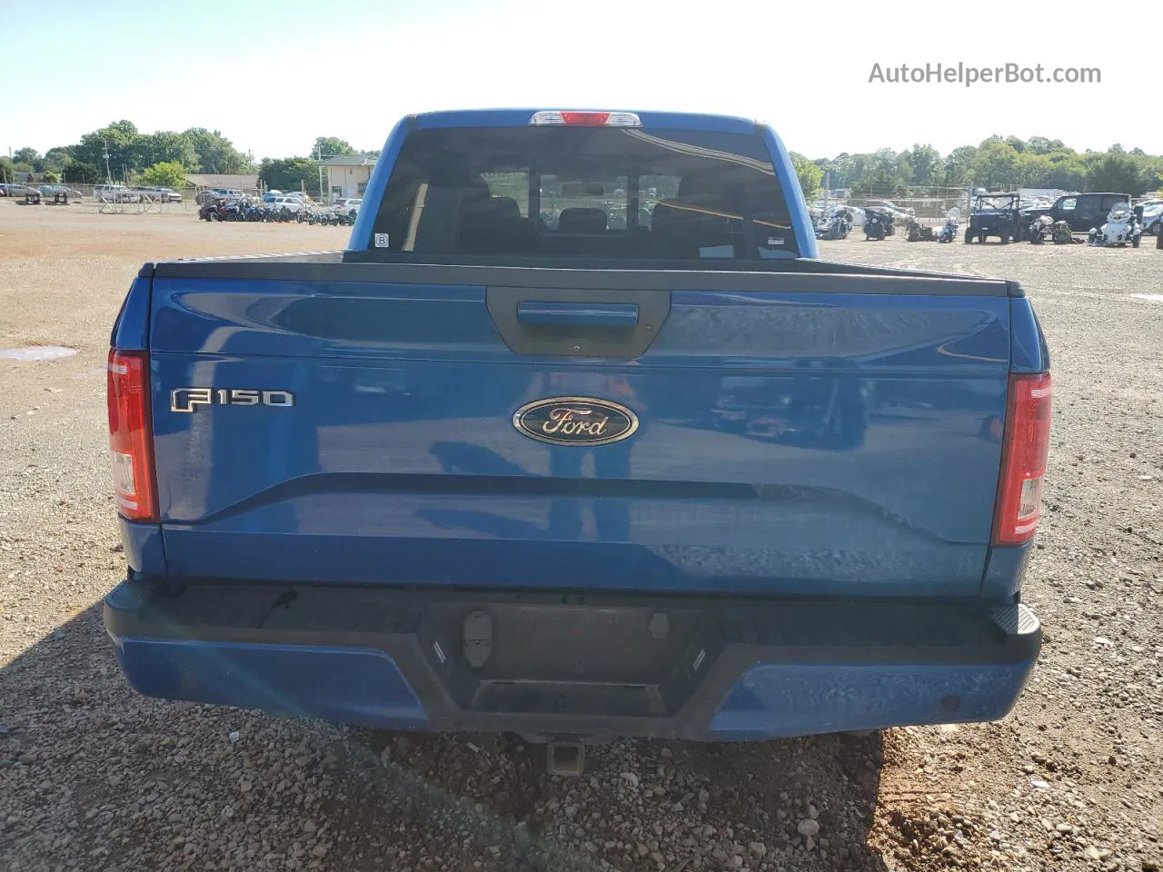 2017 Ford F150 Supercrew Blue vin: 1FTEW1EG4HFB18545