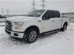 2017 Ford F150 Supercrew White vin: 1FTEW1EG4HFC62323