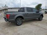 2017 Ford F150 Supercrew Gray vin: 1FTEW1EG4HFC86203