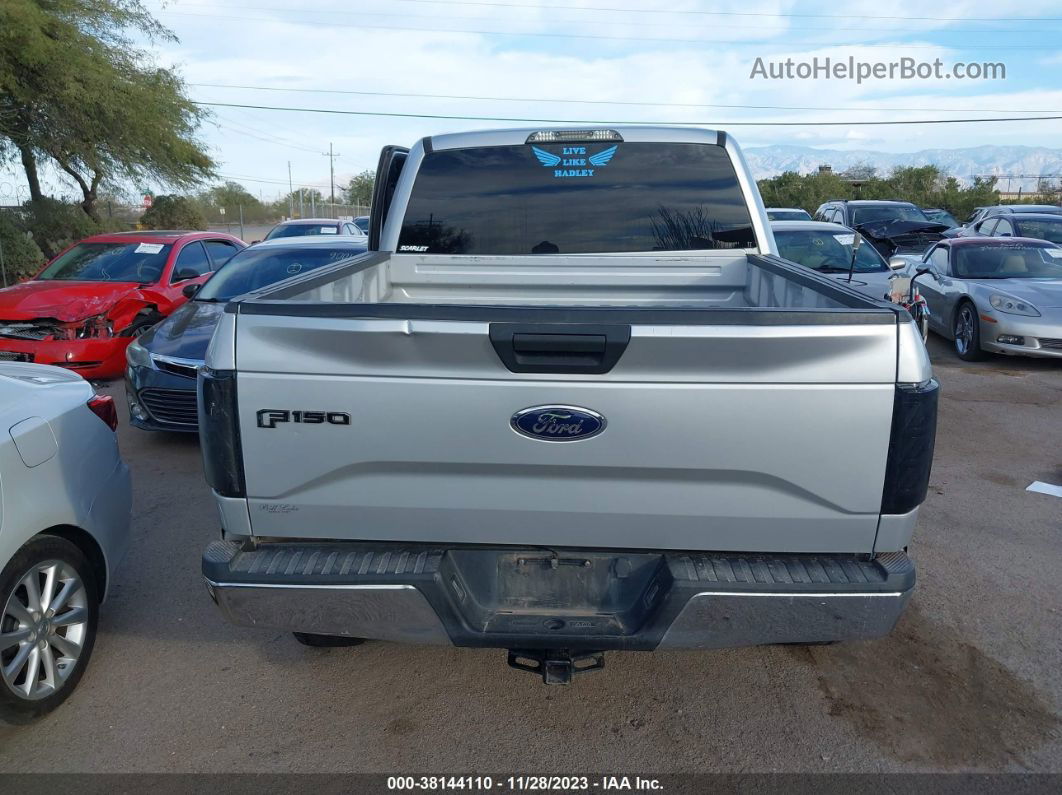 2017 Ford F-150 Xlt Silver vin: 1FTEW1EG4HKC92140