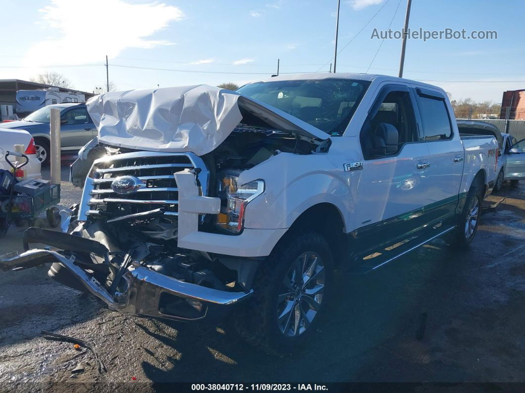 2017 Ford F-150 Xlt White vin: 1FTEW1EG4HKD81724