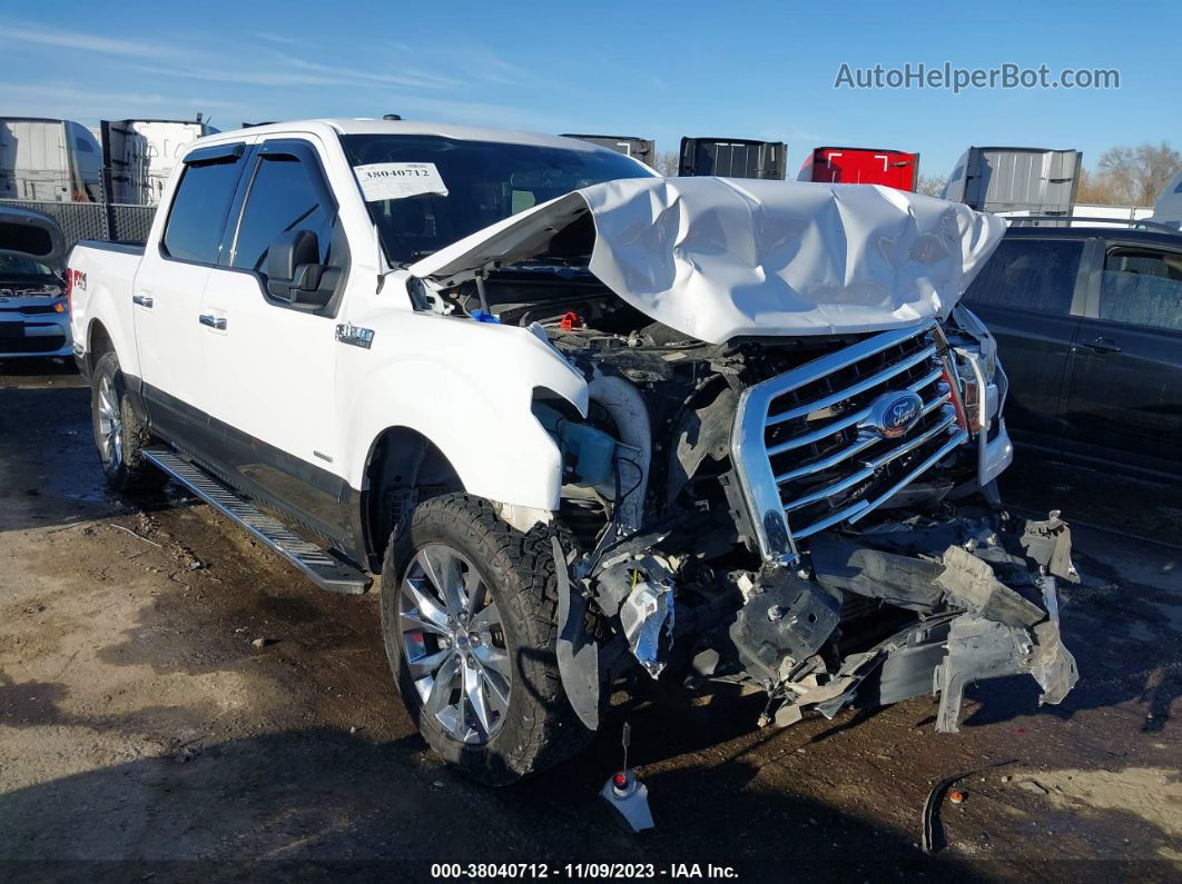 2017 Ford F-150 Xlt White vin: 1FTEW1EG4HKD81724