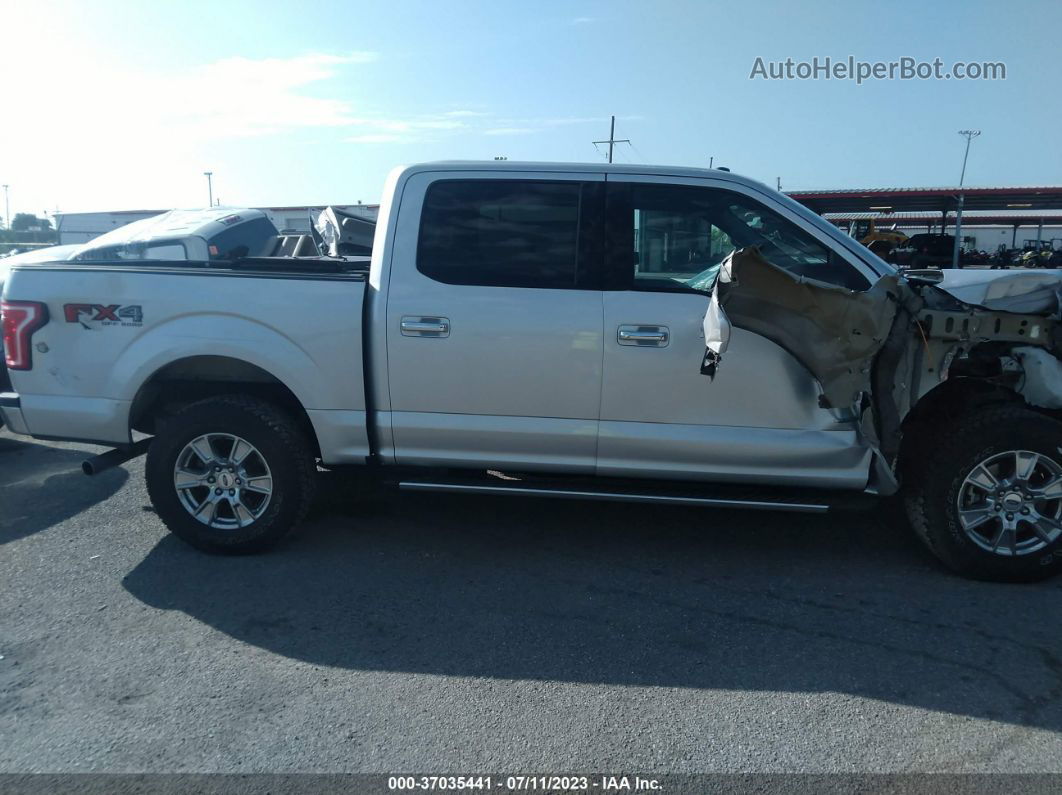 2017 Ford F-150 Xlt Silver vin: 1FTEW1EG4HKE04712