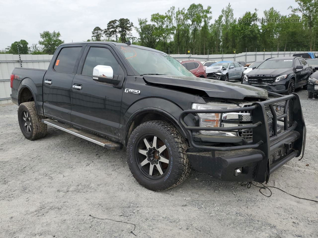 2018 Ford F150 Supercrew Black vin: 1FTEW1EG4JFC85803