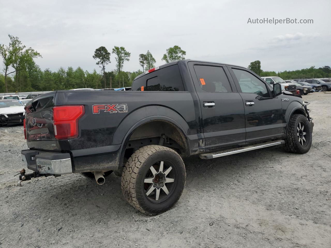 2018 Ford F150 Supercrew Black vin: 1FTEW1EG4JFC85803