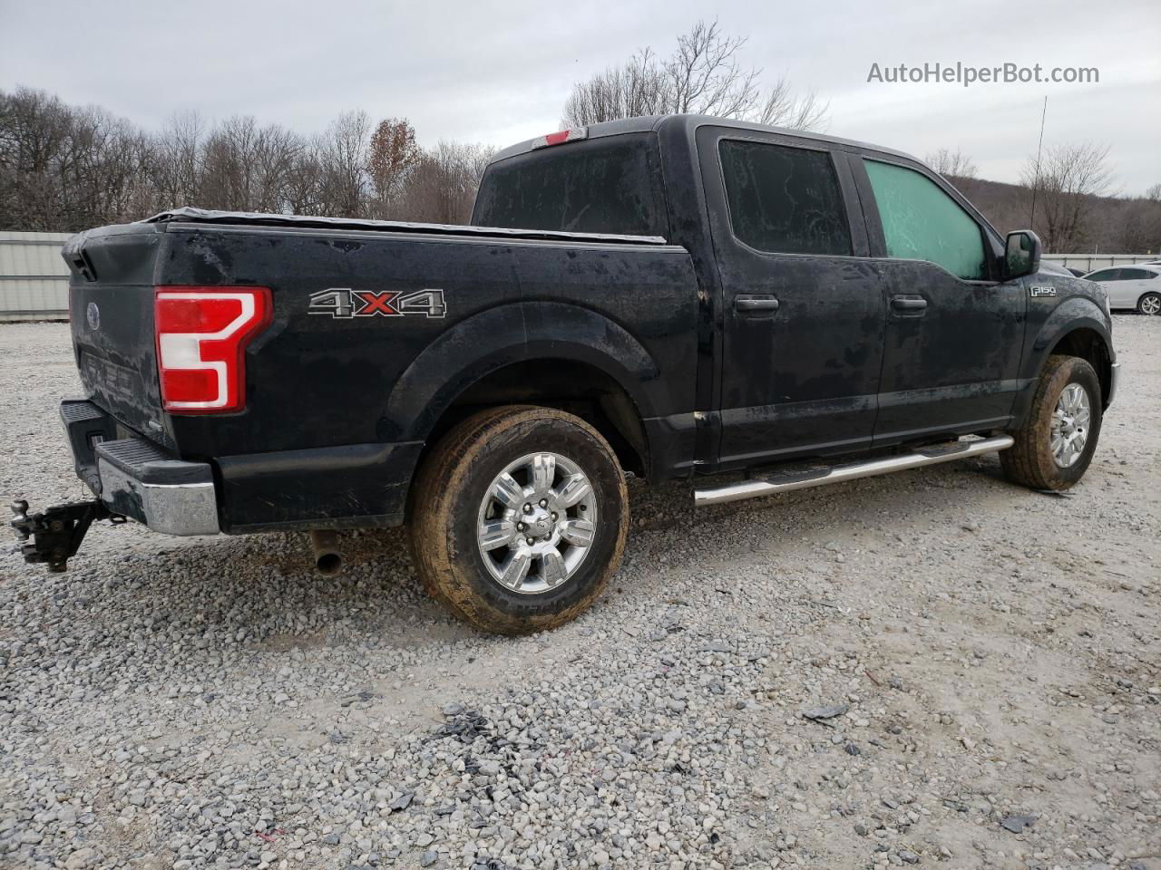 2018 Ford F150 Supercrew Black vin: 1FTEW1EG4JKC85811