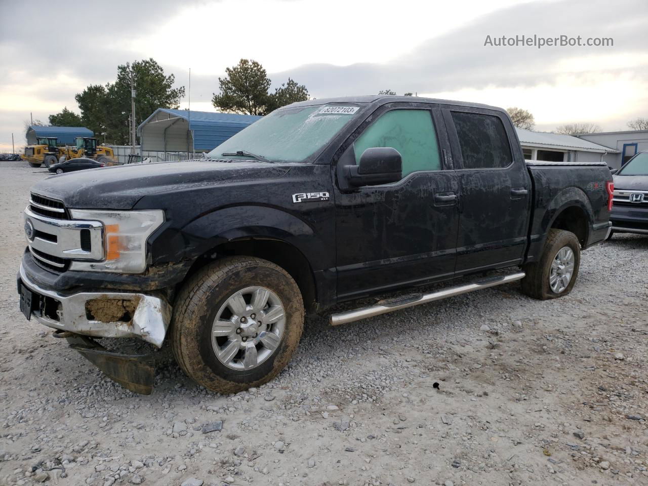 2018 Ford F150 Supercrew Black vin: 1FTEW1EG4JKC85811