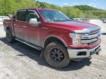 2018 Ford F150 Supercrew Red vin: 1FTEW1EG4JKD15230