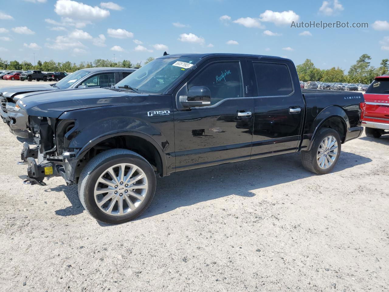 2020 Ford F150 Supercrew Black vin: 1FTEW1EG4LFA38252