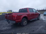 2017 Ford F-150 Lariat Red vin: 1FTEW1EG5HFB92301