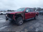 2017 Ford F-150 Lariat Red vin: 1FTEW1EG5HFB92301