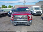 2017 Ford F-150 Lariat Красный vin: 1FTEW1EG5HFB92301