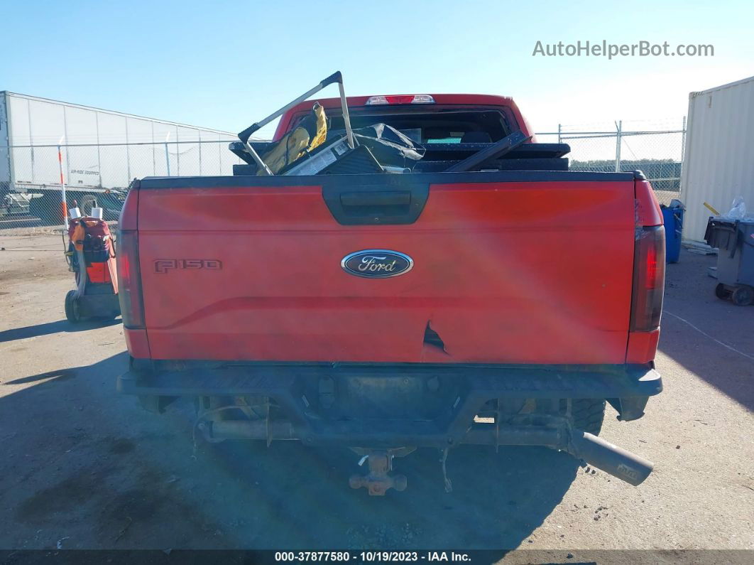 2017 Ford F-150 Xlt Red vin: 1FTEW1EG5HKC24252