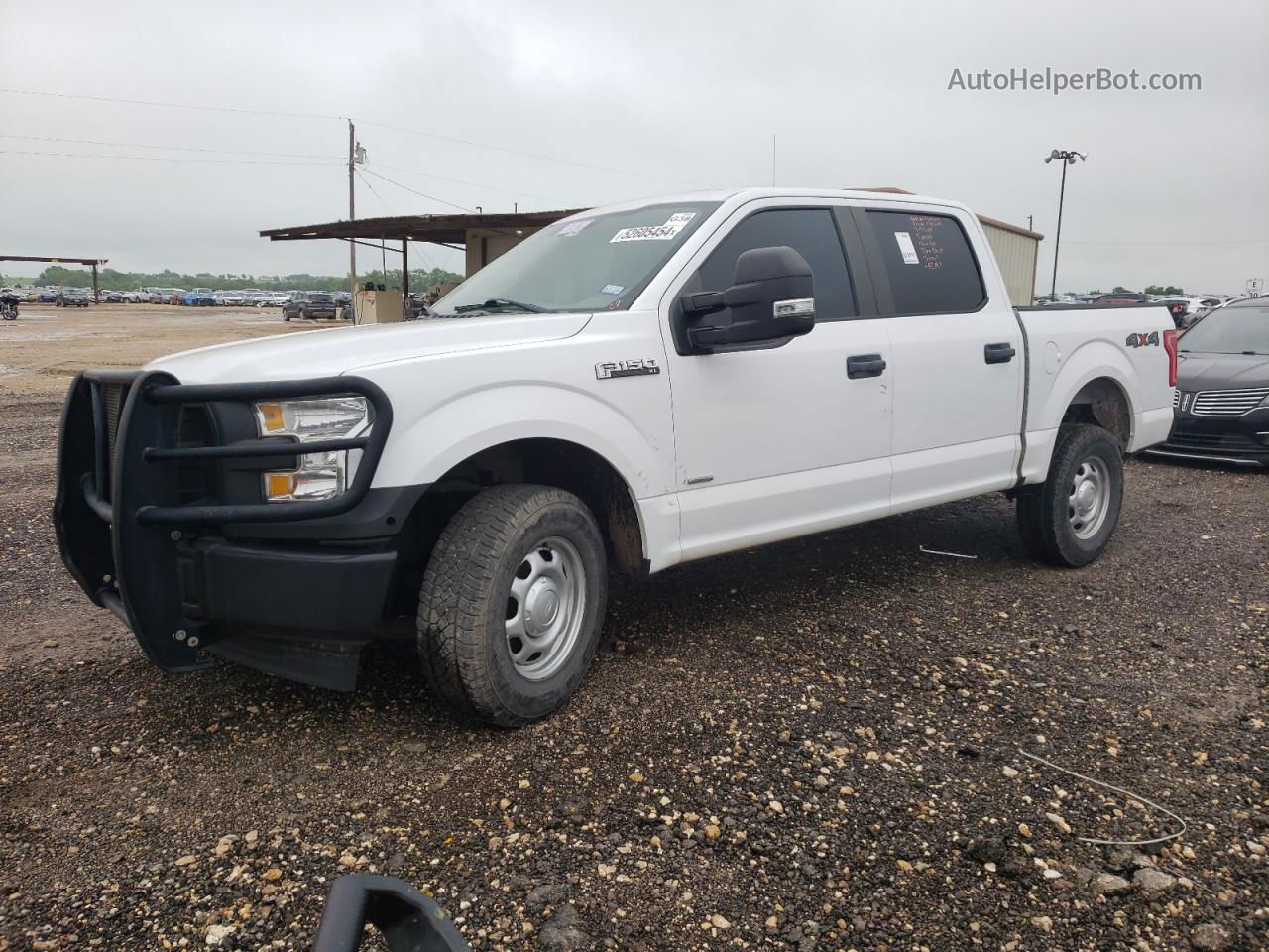 2017 Ford F150 Supercrew White vin: 1FTEW1EG5HKE40554