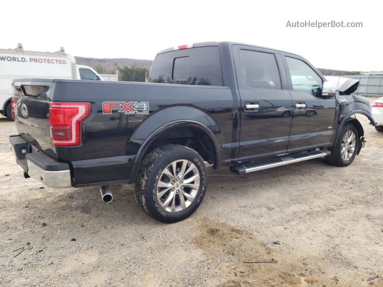 2017 Ford F150 Supercrew Black vin: 1FTEW1EG5HKE44040