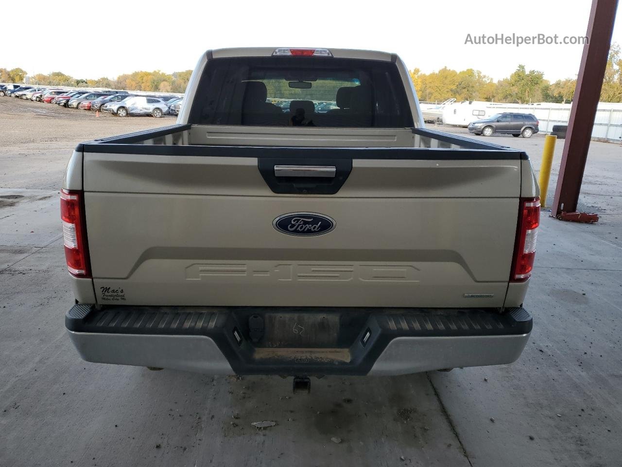 2018 Ford F150 Supercrew Tan vin: 1FTEW1EG5JFB91350