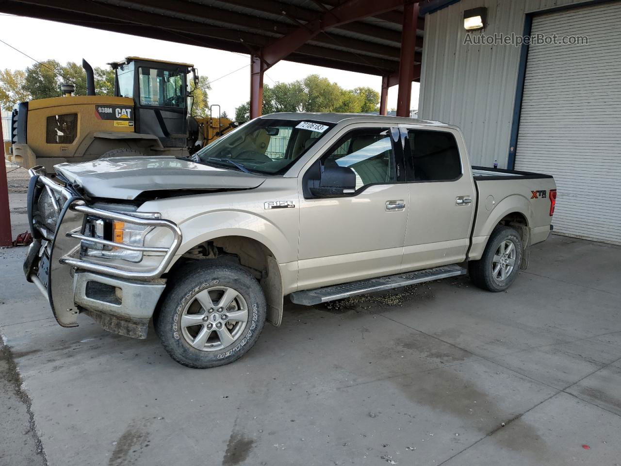 2018 Ford F150 Supercrew Tan vin: 1FTEW1EG5JFB91350