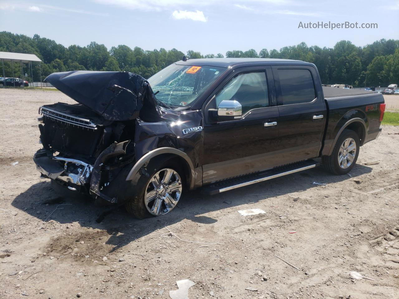 2018 Ford F150 Supercrew Purple vin: 1FTEW1EG5JFB96970