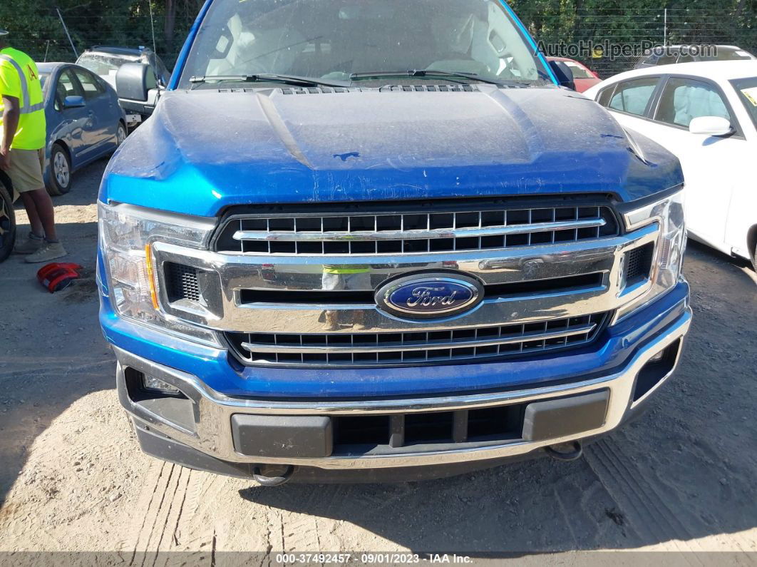 2018 Ford F-150 Xlt Dark Blue vin: 1FTEW1EG5JFC12892