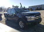 2018 Ford F150 Supercrew Black vin: 1FTEW1EG5JFC21334