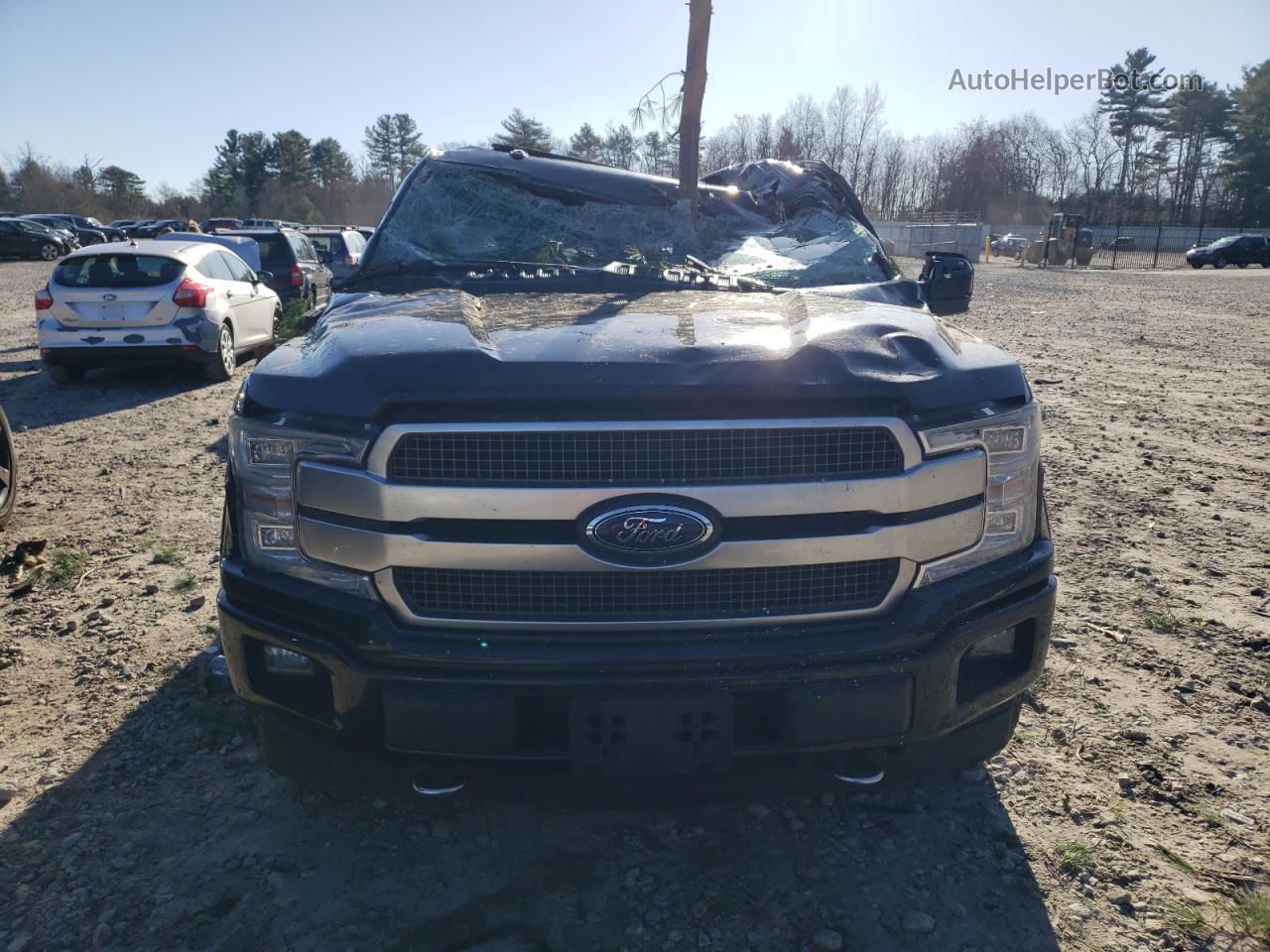 2018 Ford F150 Supercrew Black vin: 1FTEW1EG5JFC21334