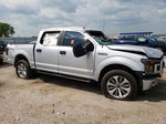 2018 Ford F150 Supercrew Silver vin: 1FTEW1EG5JKC56396