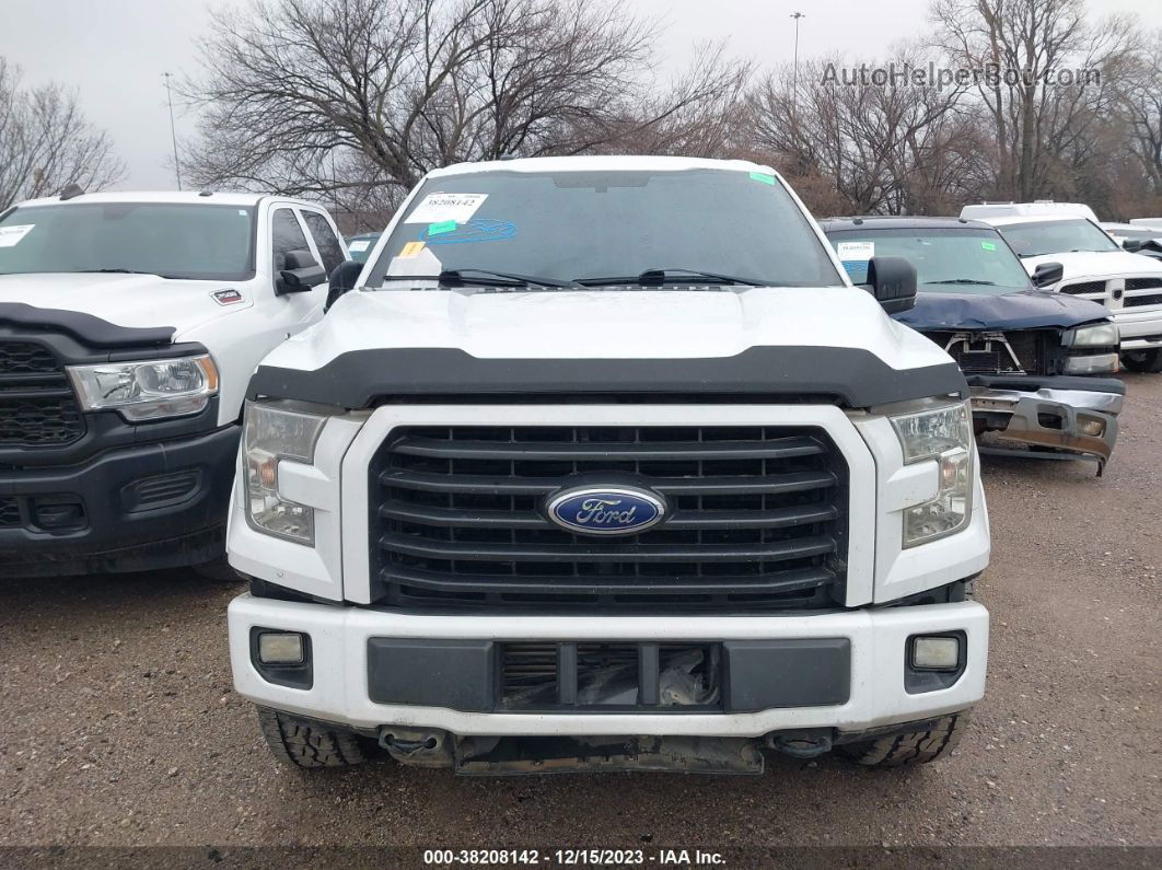 2017 Ford F-150 Xlt White vin: 1FTEW1EG6HFA33268